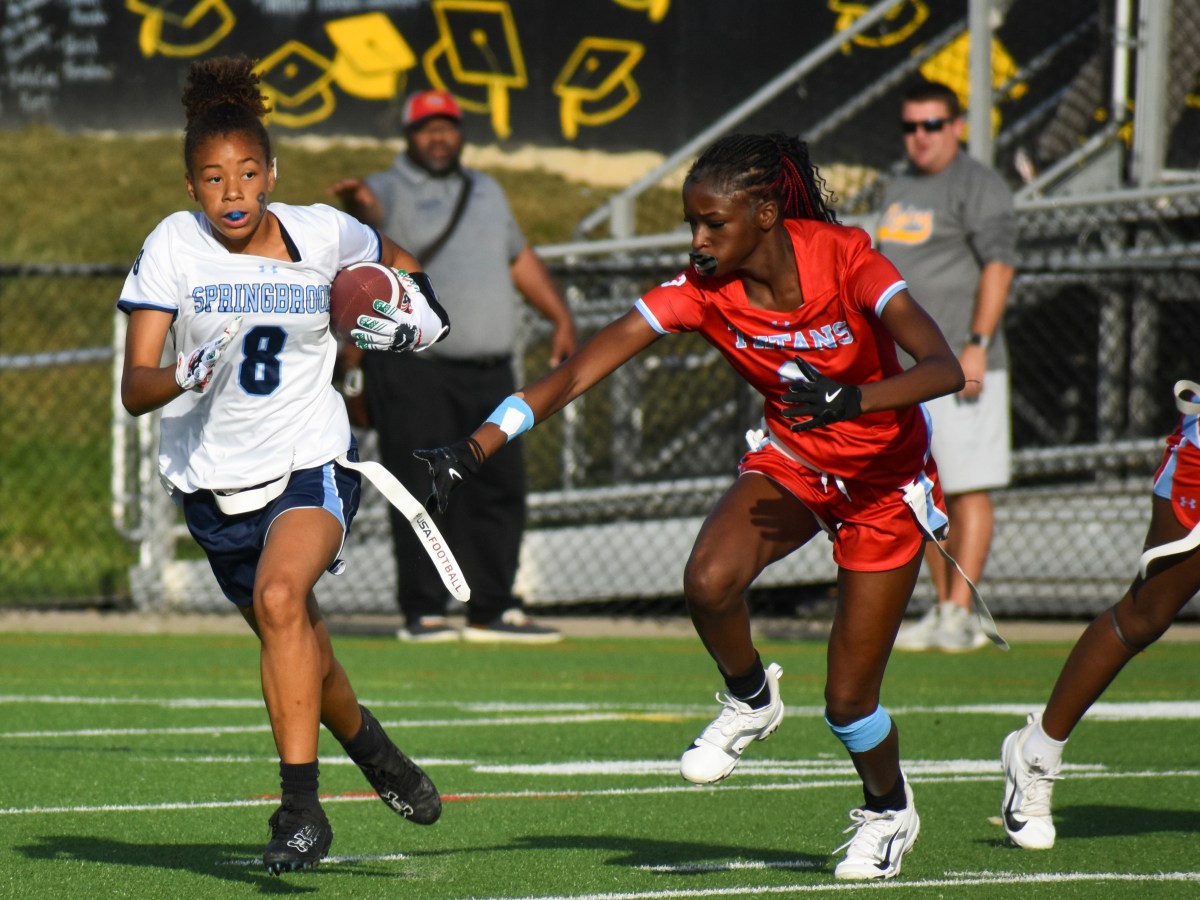 Touchdown: Girls flag football debuts in Montgomery County