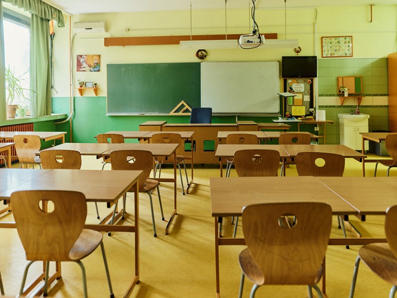 Empty Classroom