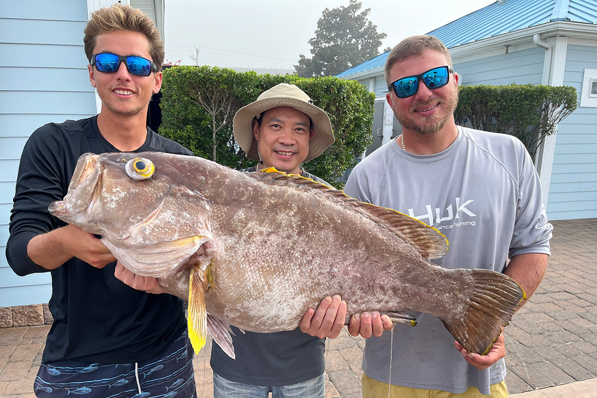 Record-setting fish catch