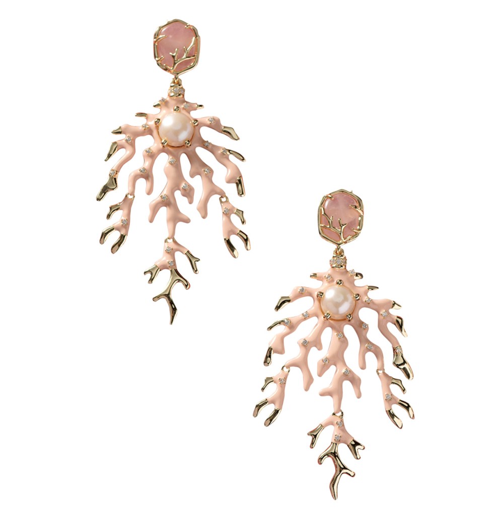 seashell earring statement accessory 